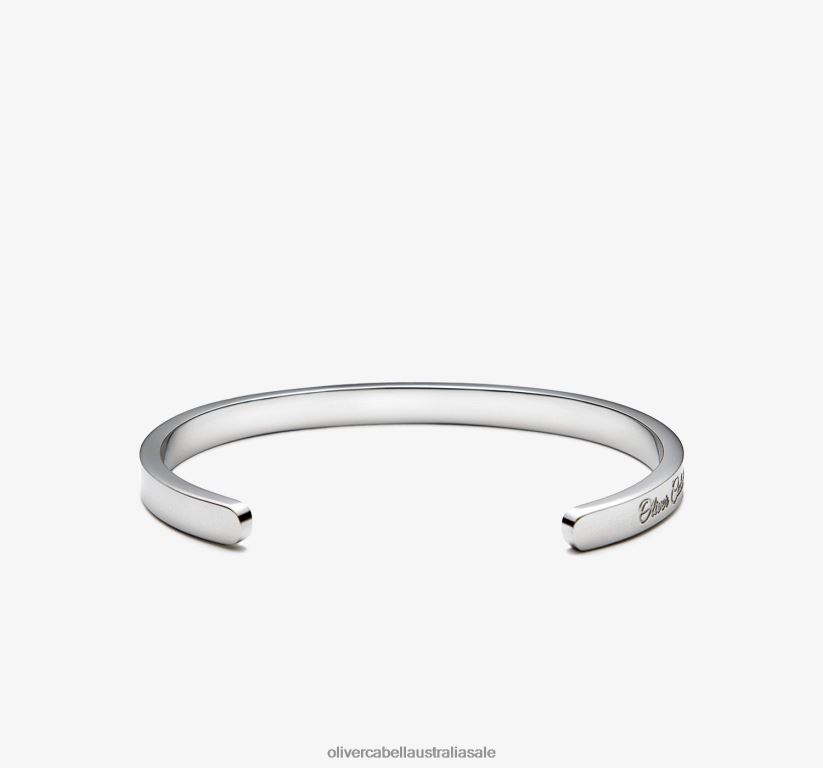AU Oliver Cabell Men Alan Cuff Silver 8PR6LR217 Accessories