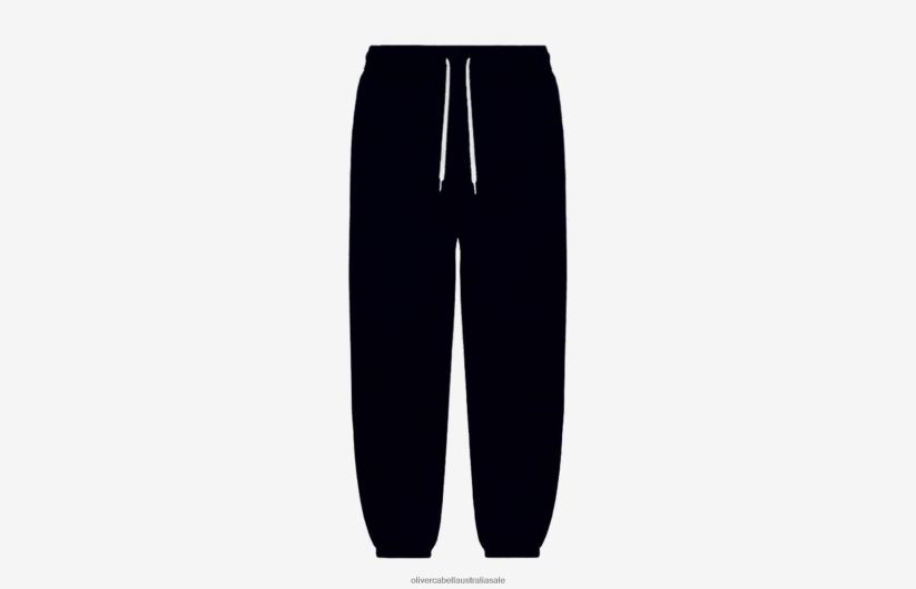 AU Oliver Cabell Men Studio Sweatpant Black 8PR6LR261 Clothes