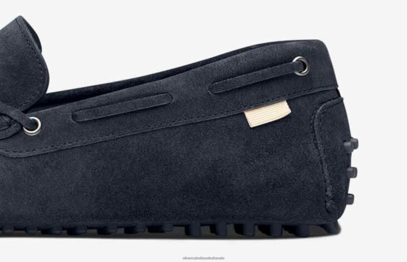 AU Oliver Cabell Men Driver 2 Navy 8PR6LR179 Footwear