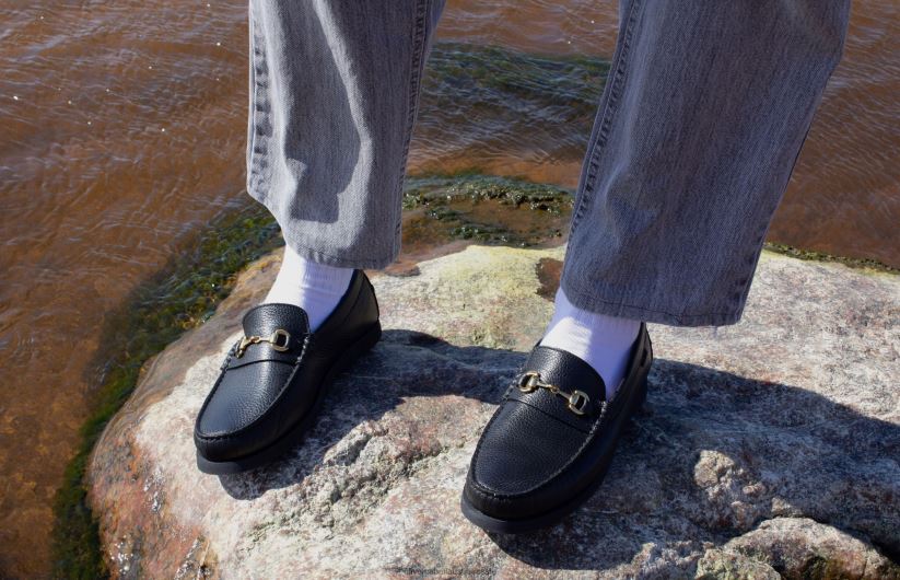 AU Oliver Cabell Men Penny Loafer Black HB 8PR6LR103 Footwear