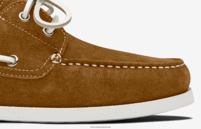 AU Oliver Cabell Men Boat Chestnut 8PR6LR189 Footwear