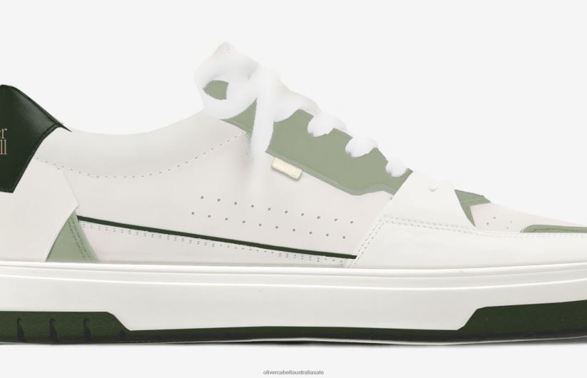 AU Oliver Cabell Men Nimble Army 8PR6LR140 Footwear