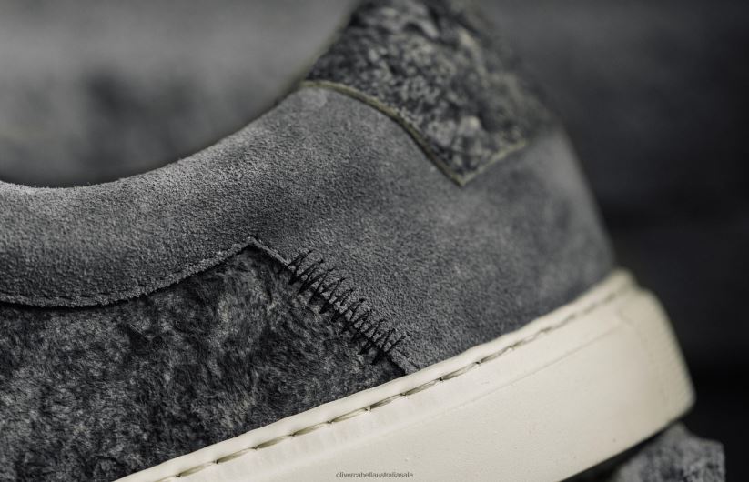 AU trashhand x Oliver Cabell Men Profile R2 copy Grey 8PR6LR88 Footwear