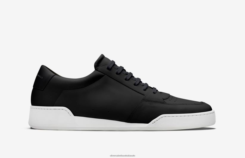 AU Oliver Cabell Men Court Black 8PR6LR83 Footwear