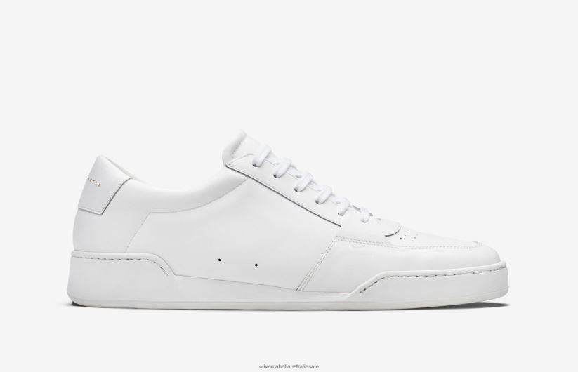 AU Oliver Cabell Men Court White 8PR6LR63 Footwear
