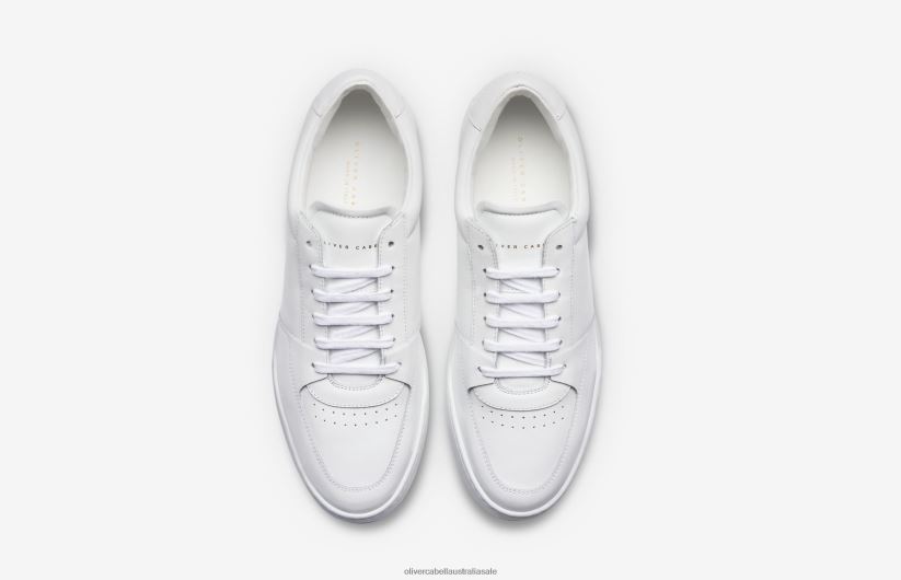 AU Oliver Cabell Men Court White 8PR6LR63 Footwear