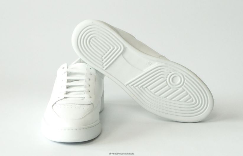 AU Oliver Cabell Men Court White 8PR6LR63 Footwear