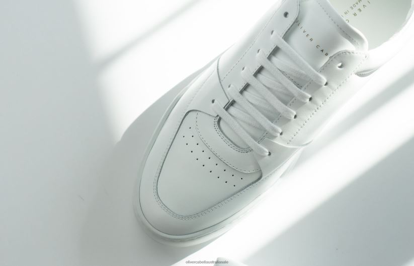 AU Oliver Cabell Men Court White 8PR6LR63 Footwear
