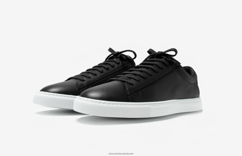 AU Oliver Cabell Men Low 1 14 Black 8PR6LR4 Footwear