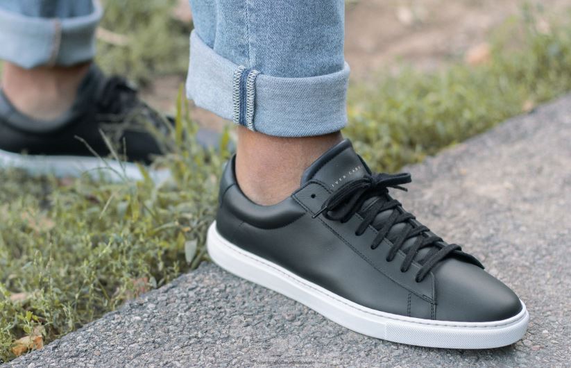 AU Oliver Cabell Men Low 1 14 Black 8PR6LR4 Footwear