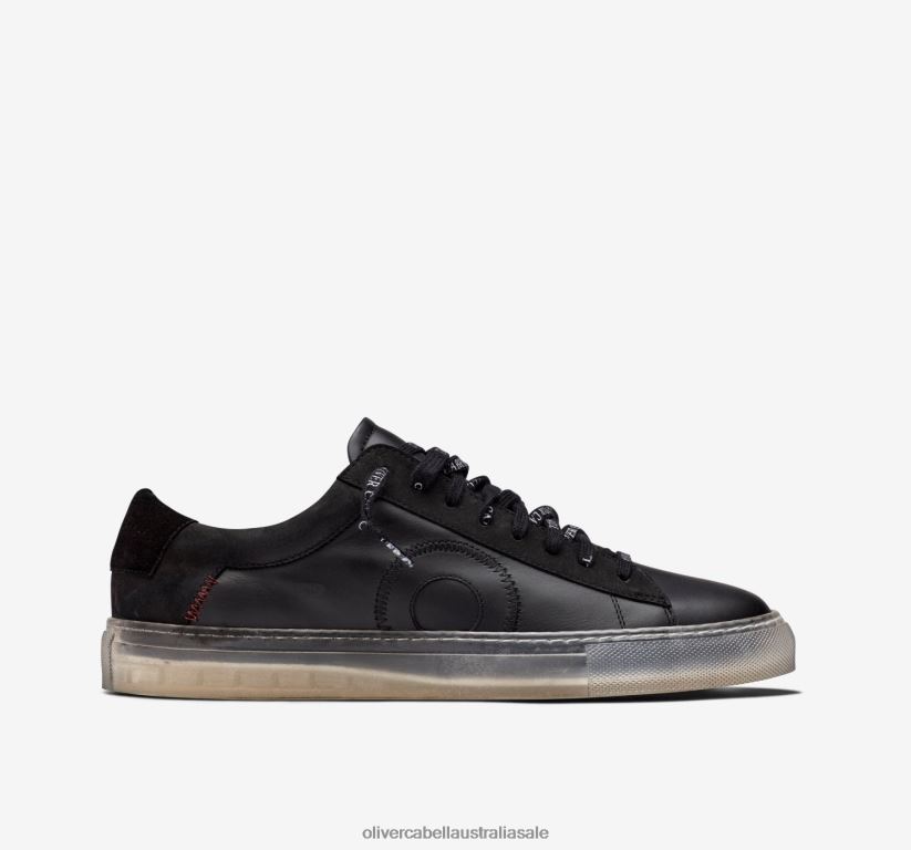 AU Oliver Cabell Men Low 1 14 Black Ghost 8PR6LR8 Footwear