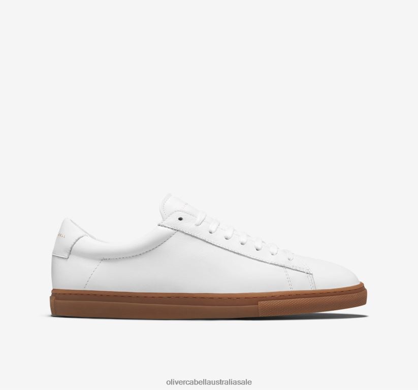AU Oliver Cabell Men Low 1 3 White Gum 8PR6LR40 Footwear