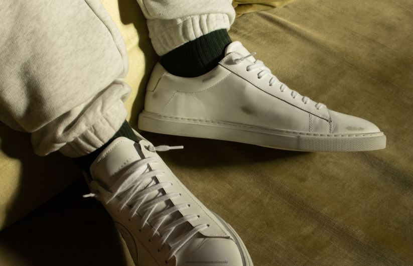 AU Oliver Cabell Men Low 1 3 White Wall 8PR6LR35 Footwear