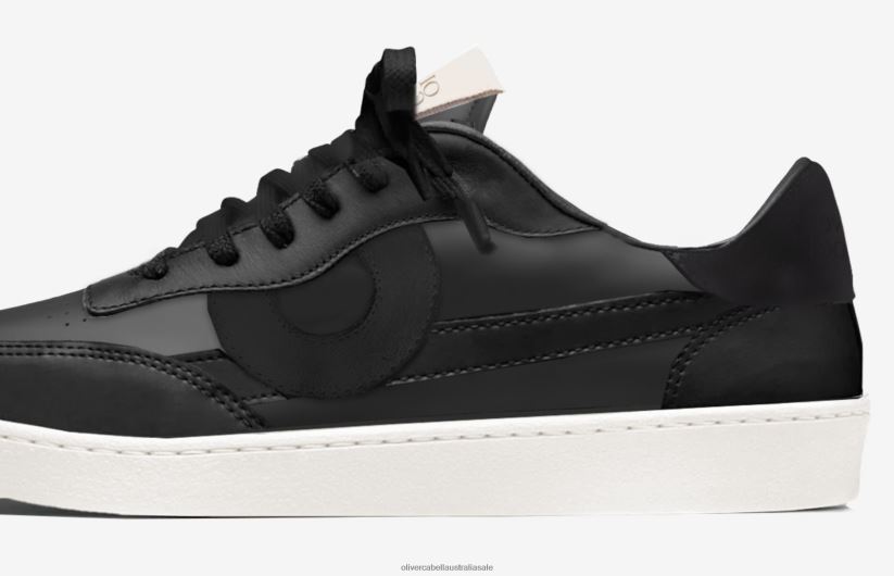 AU Oliver Cabell Men Vegan 581 Noir 8PR6LR132 Footwear