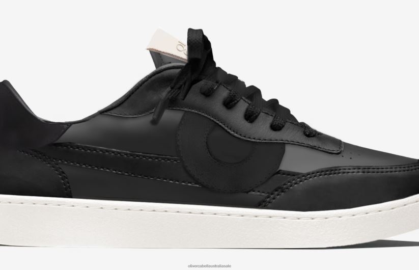 AU Oliver Cabell Men Vegan 581 Noir 8PR6LR132 Footwear