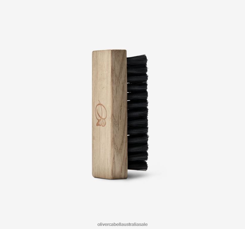 AU Oliver Cabell Unisex Shoe Cleaning Brush Wood 8PR6LR288 Accessories