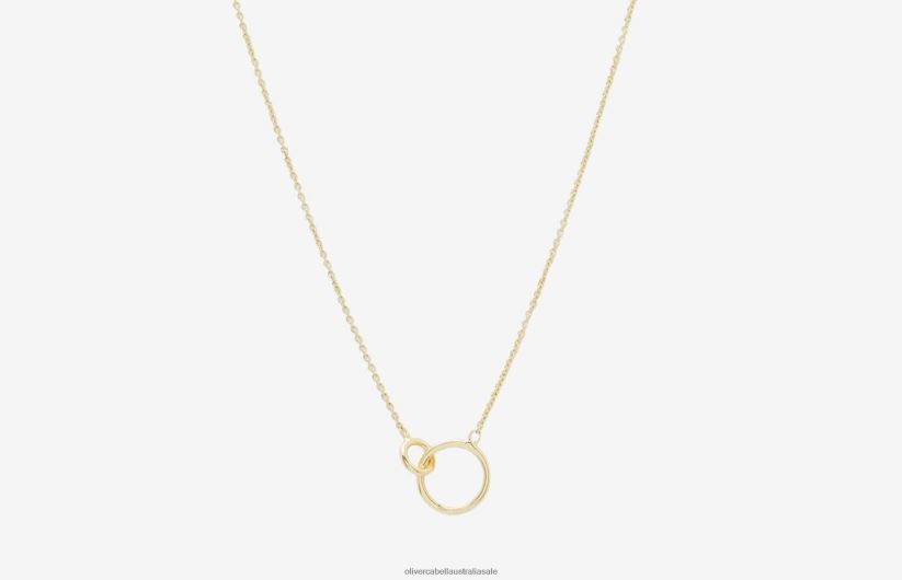 AU Oliver Cabell Women Interlock Chain Gold 8PR6LR428 Accessories