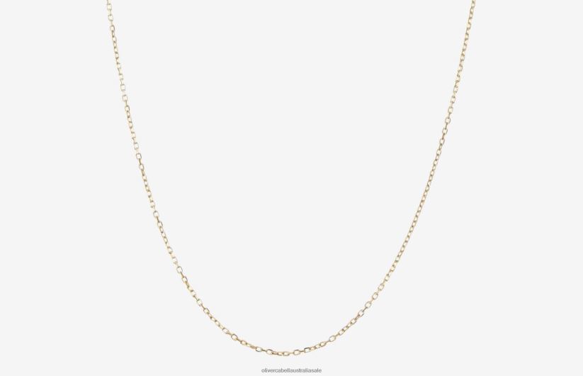 AU Oliver Cabell Women Chain Necklace Gold 8PR6LR442 Accessories