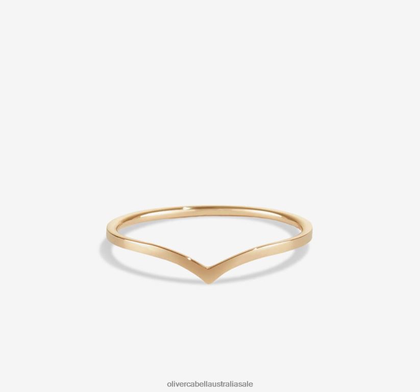 AU Oliver Cabell Women Bridge Ring Gold 8PR6LR440 Accessories
