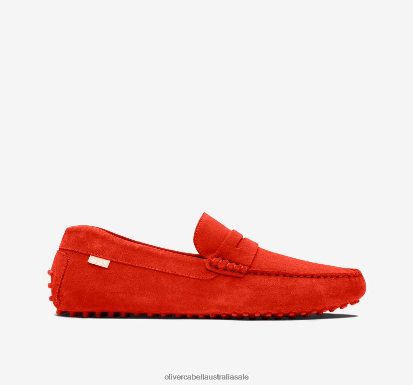 AU Oliver Cabell Women Driver 12 Red 8PR6LR380 Footwear