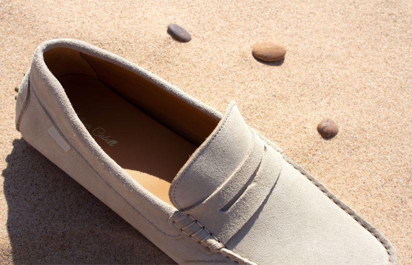 AU Oliver Cabell Women Driver 12 Sand 8PR6LR381 Footwear