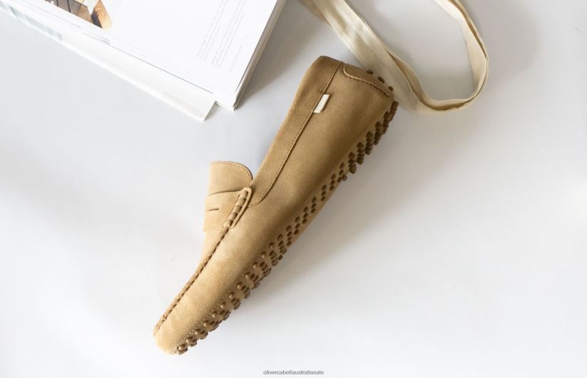 AU Oliver Cabell Women Driver 12 Sand 8PR6LR381 Footwear