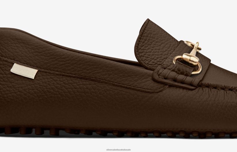 AU Oliver Cabell Women Driver 13 Chocolate HB 8PR6LR405 Footwear