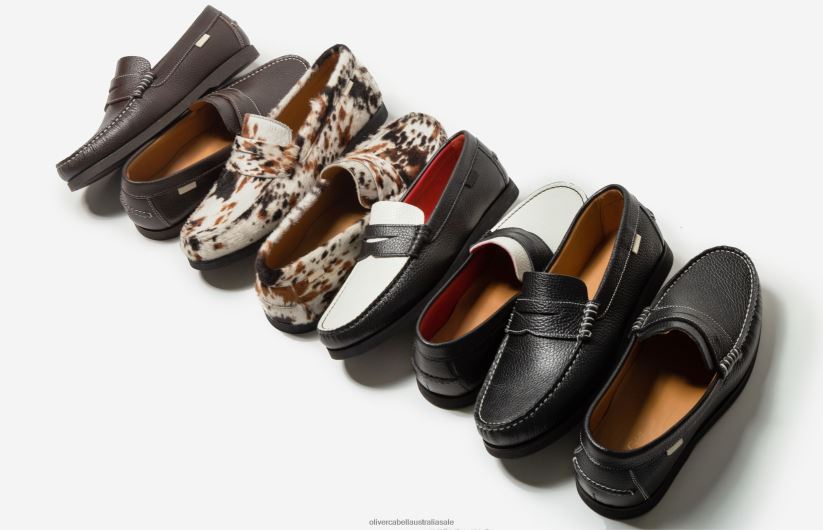 AU Oliver Cabell Women Penny Loafer Chocolate 8PR6LR406 Footwear