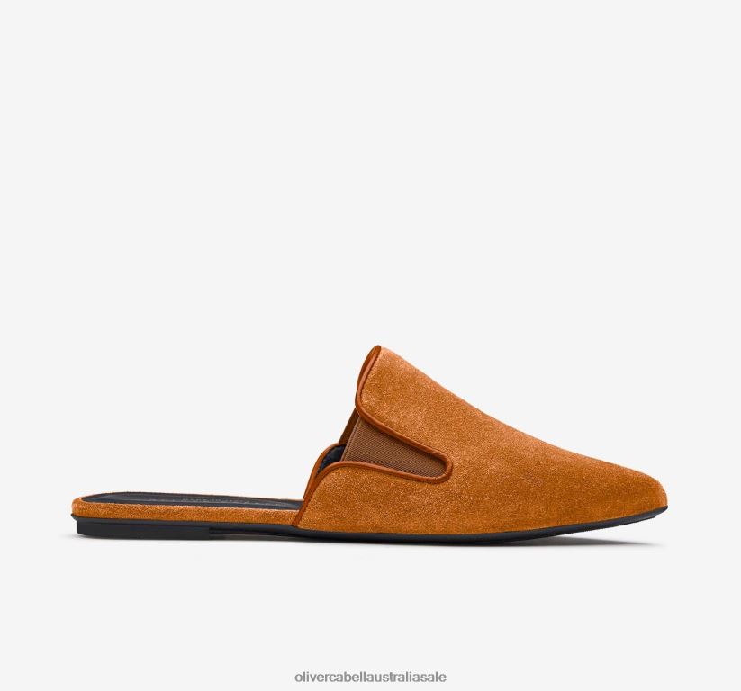 AU Oliver Cabell Women Dream Mule Caramel 8PR6LR396 Footwear