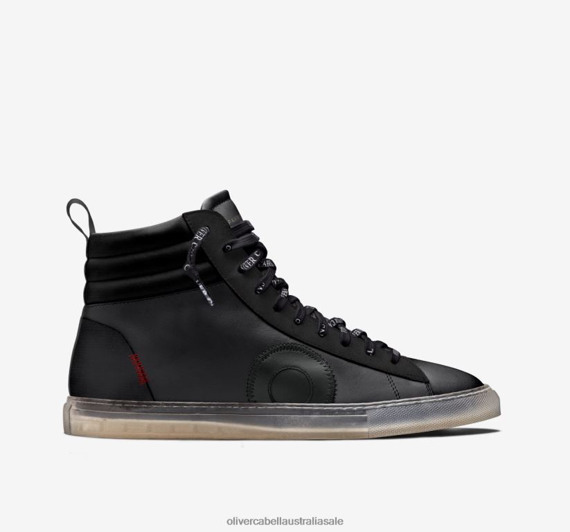 AU Oliver Cabell Women Jabbar High Black Ghost 8PR6LR344 Footwear