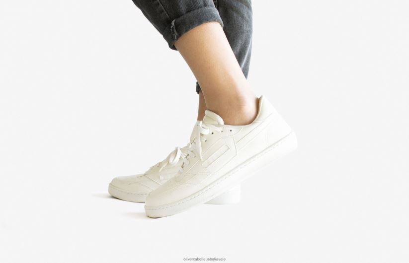 AU Oliver Cabell Women Vegan 481 Chalk 8PR6LR298 Footwear